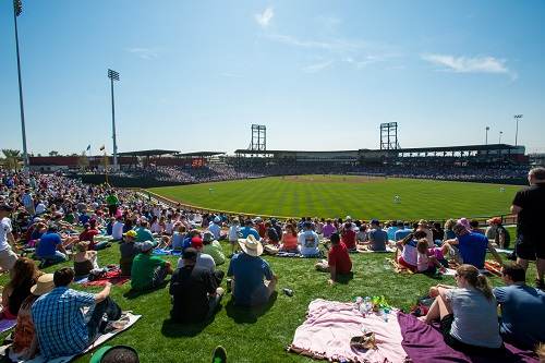 Take a tour of Sloan Park, the Spring Training home of the Chicago