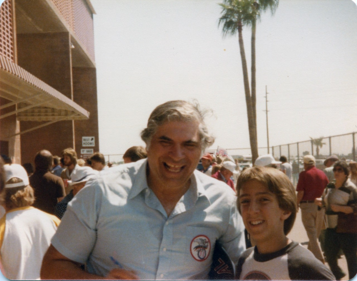 SPRING TRAINING: Charlie and me